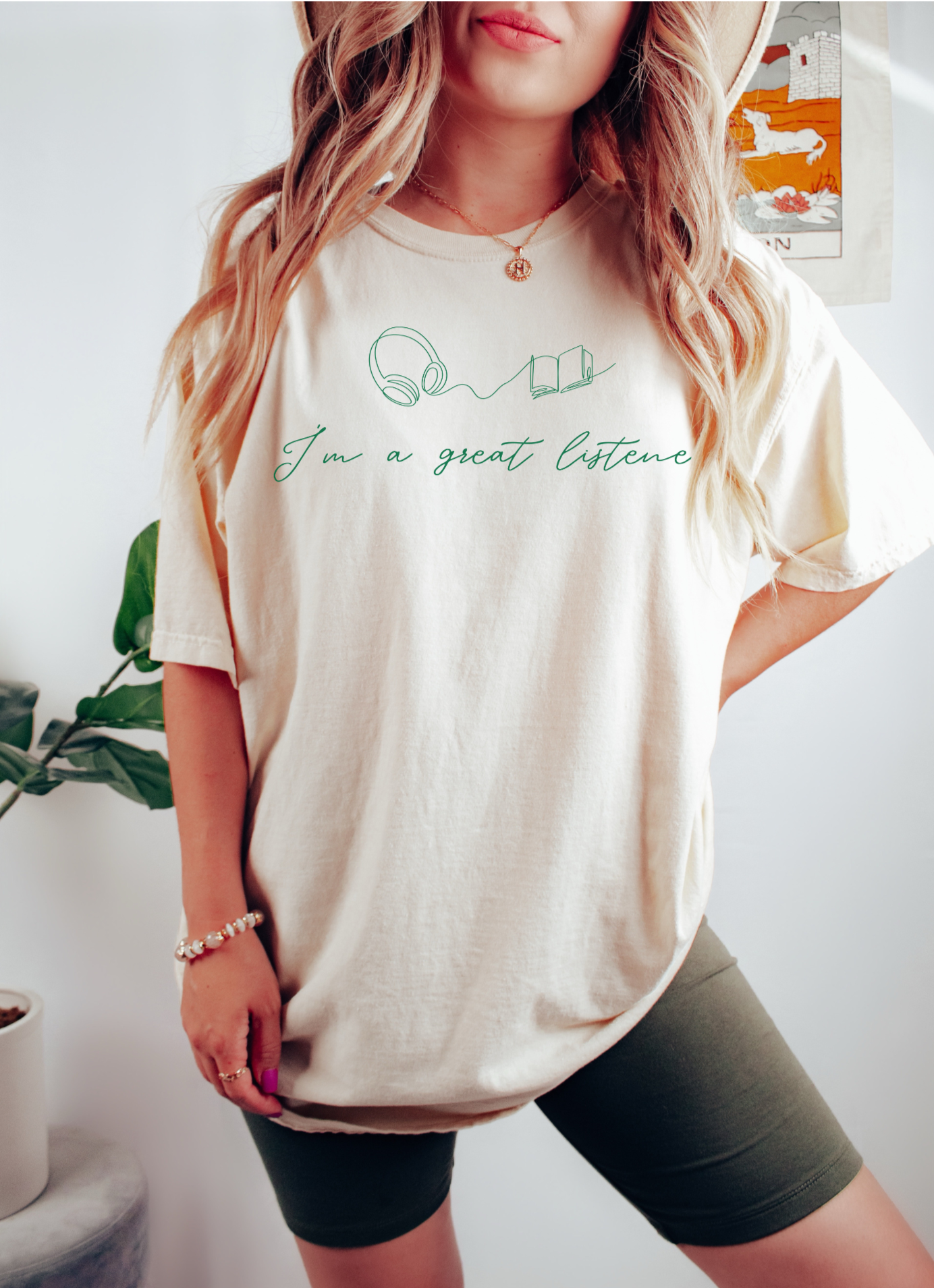 I'm A Great Listener Tee