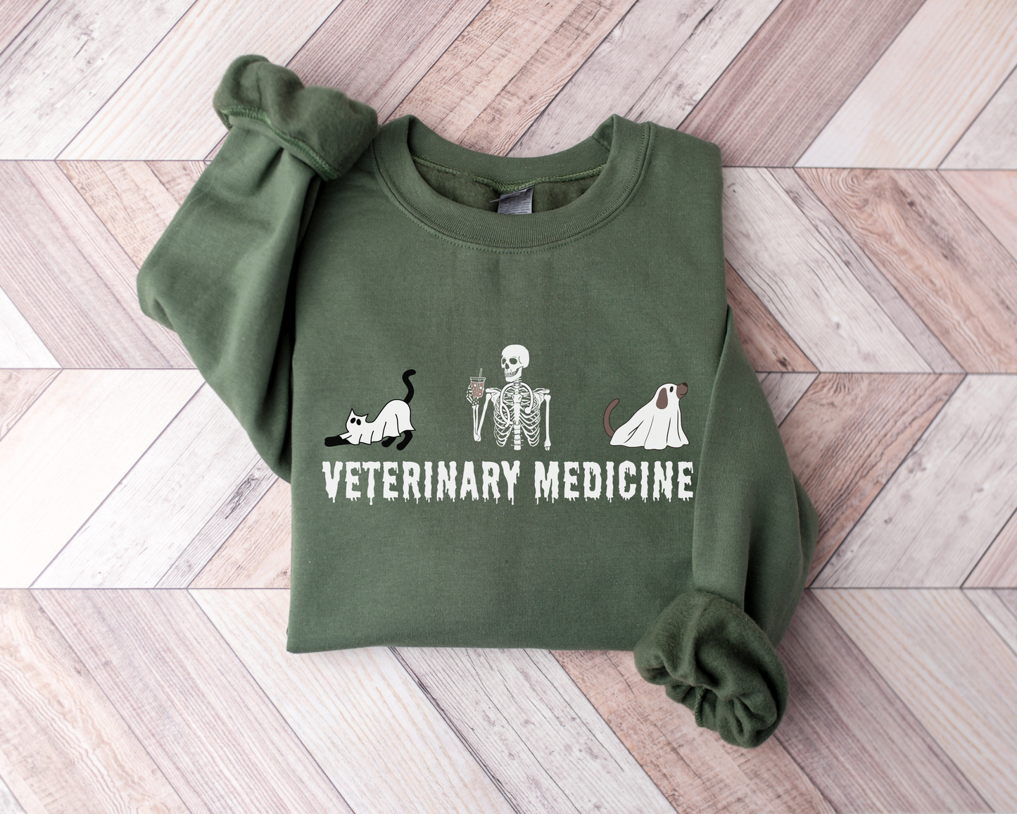 Spooky Veterinary Medicine Sweatshirt