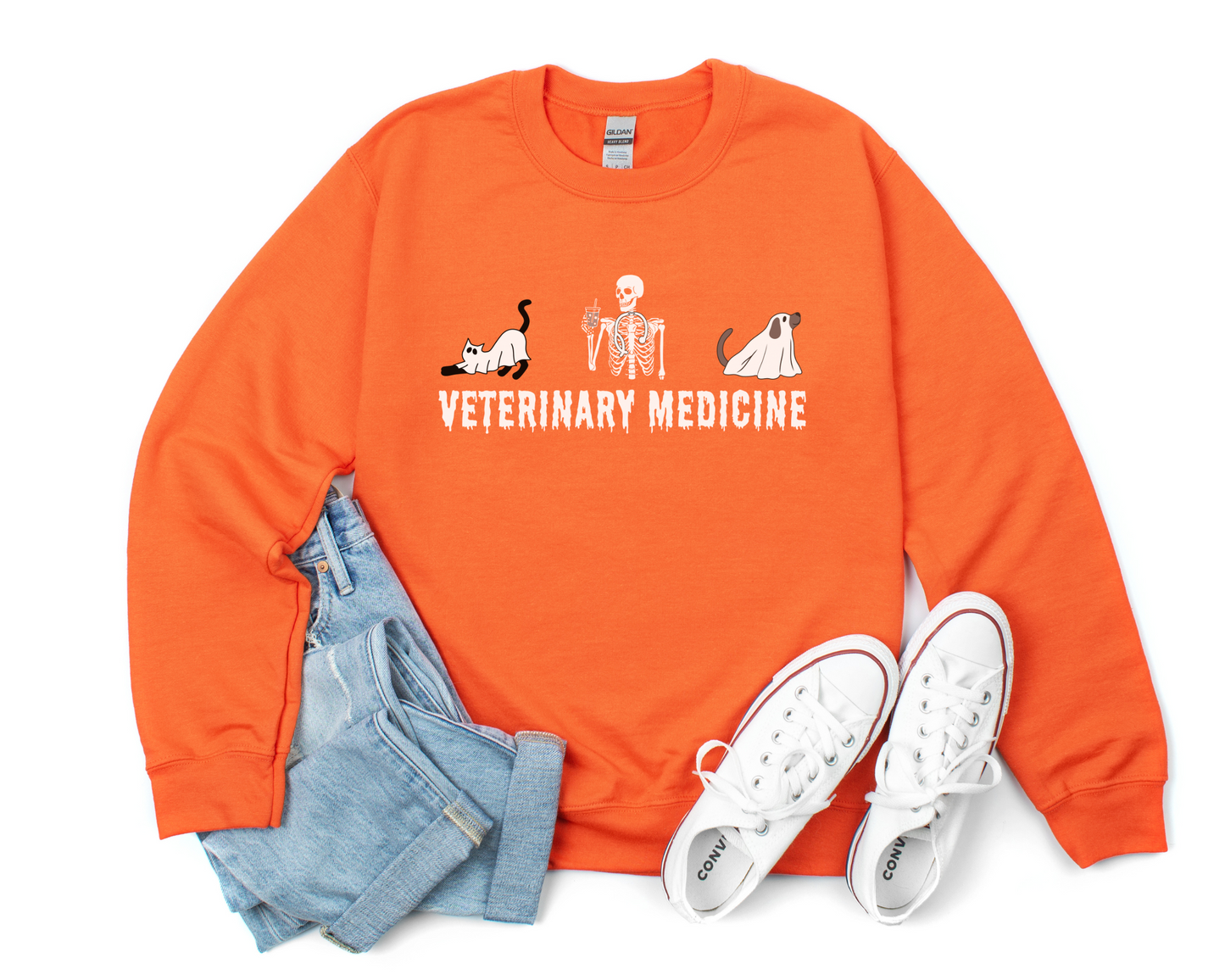 Spooky Veterinary Medicine Sweatshirt