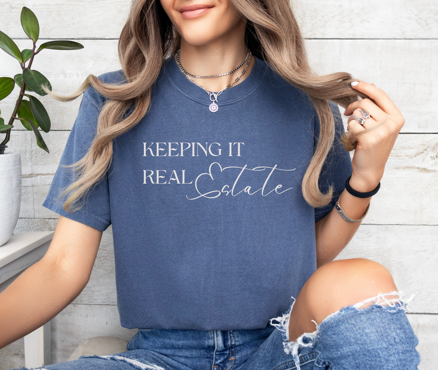 Keeping It Real Estate Tee