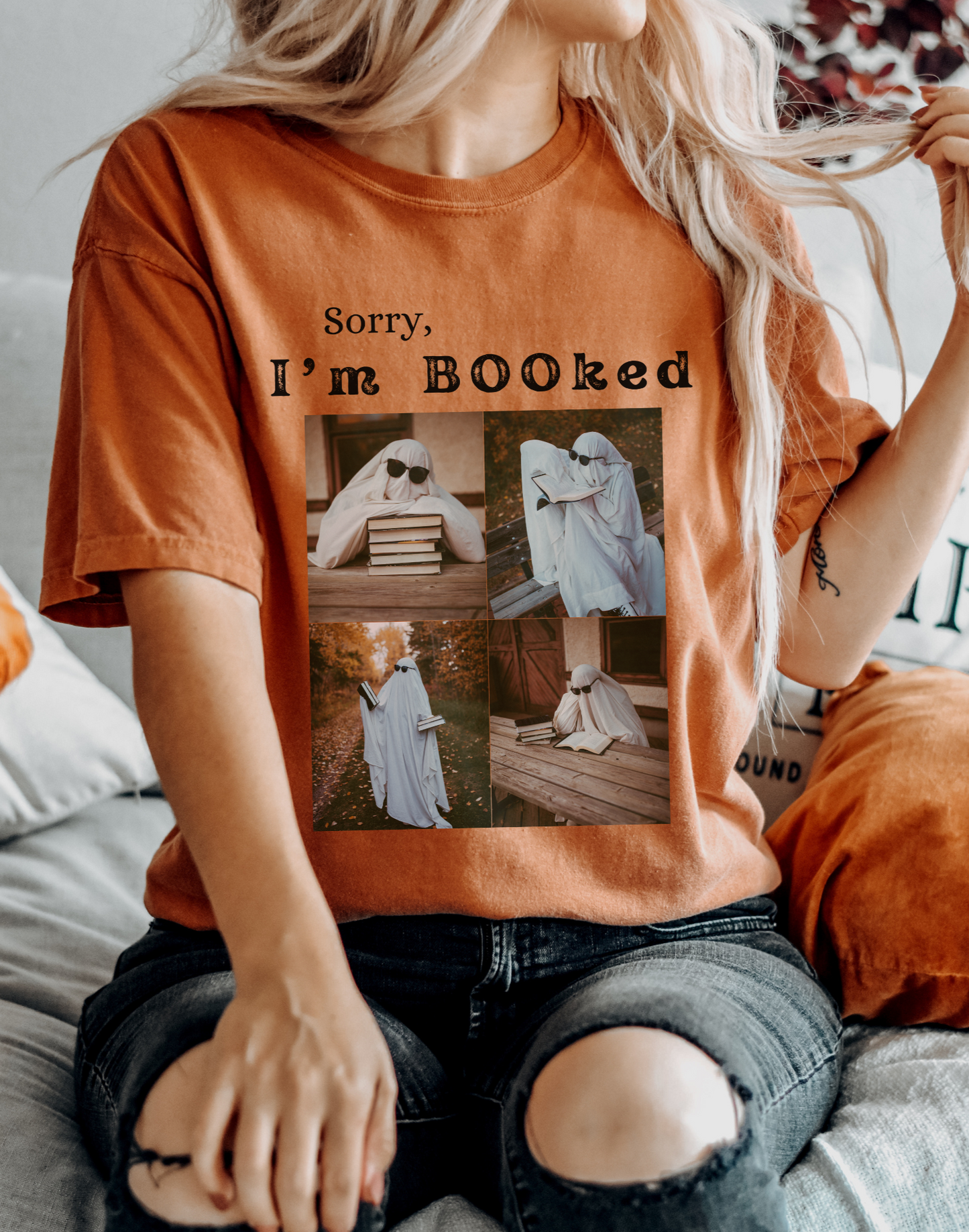 Sorry, I'm BOOked Tee