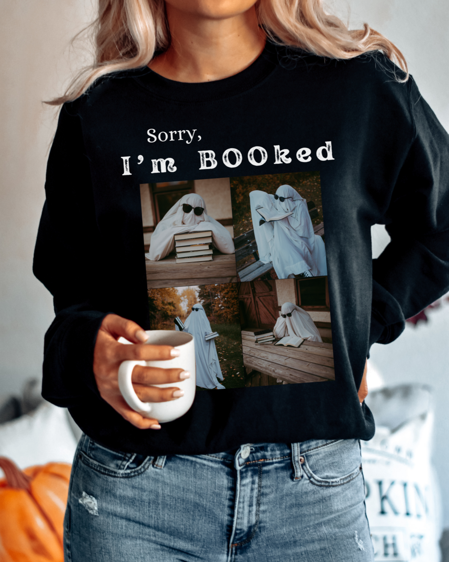 Sorry, I'm BOOked Sweatshirt