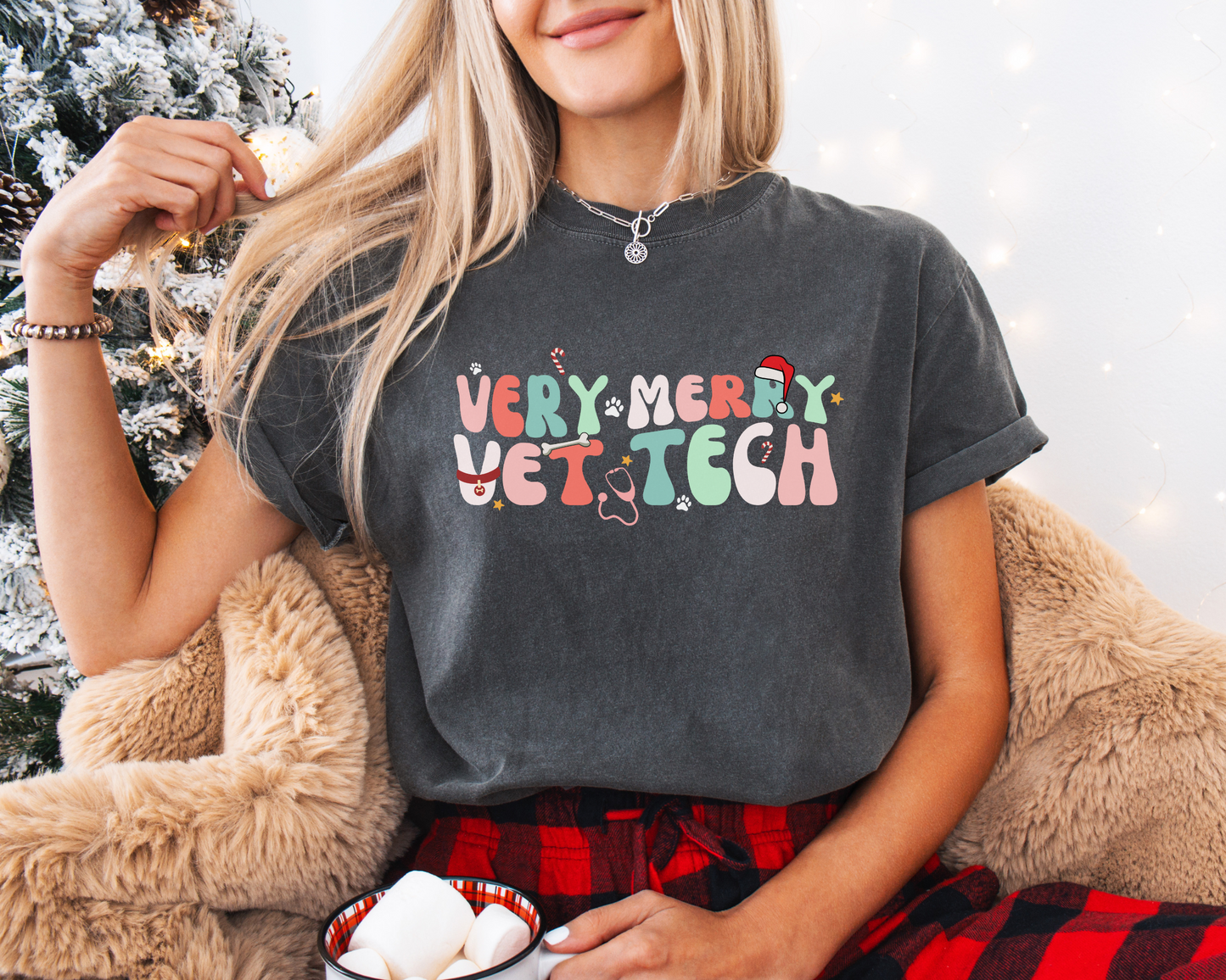Very Merry Vet Tech Tee