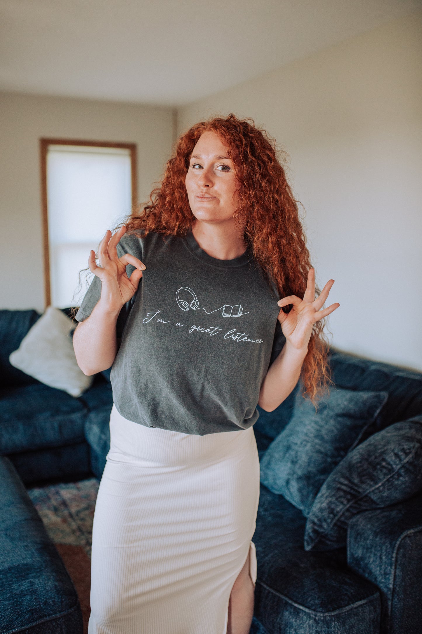 I'm A Great Listener Tee