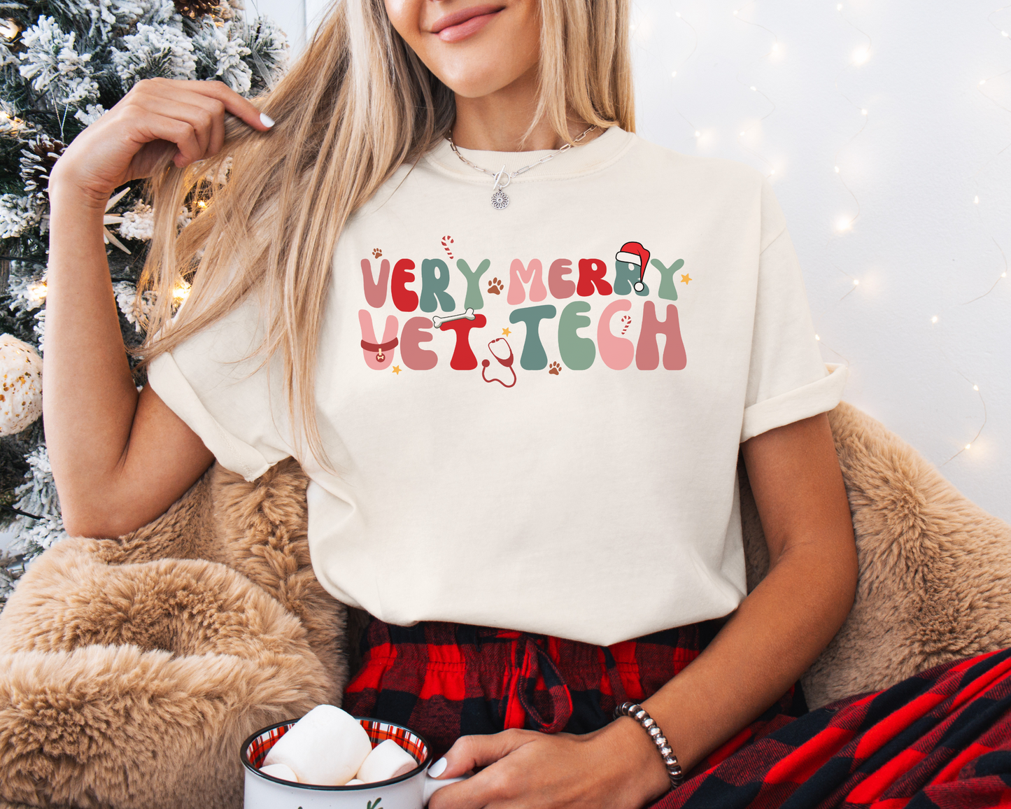 Very Merry Vet Tech Tee
