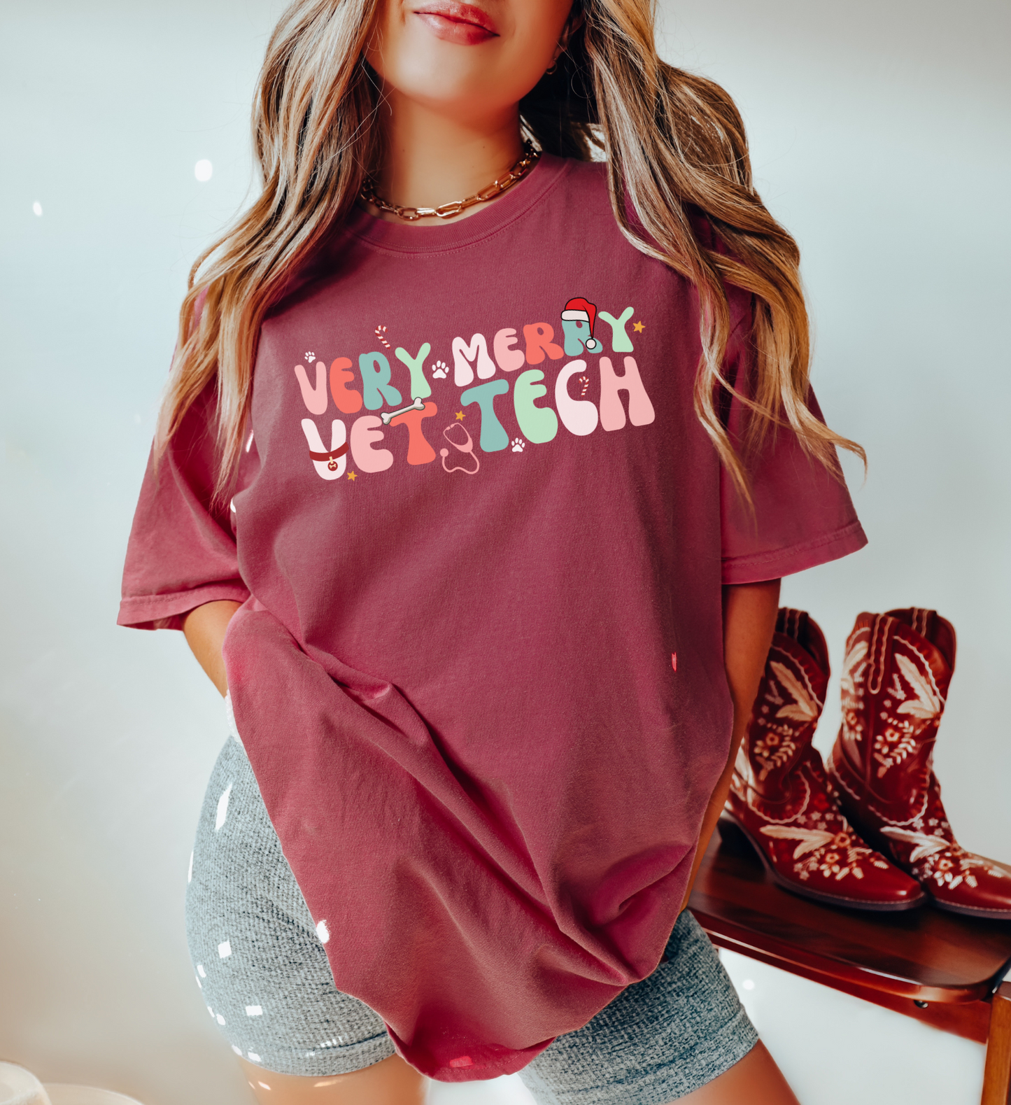 Very Merry Vet Tech Tee