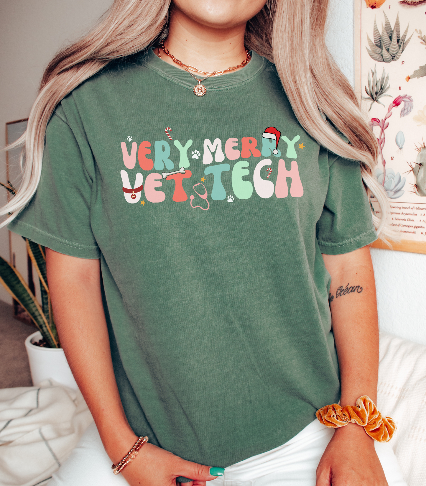 Very Merry Vet Tech Tee