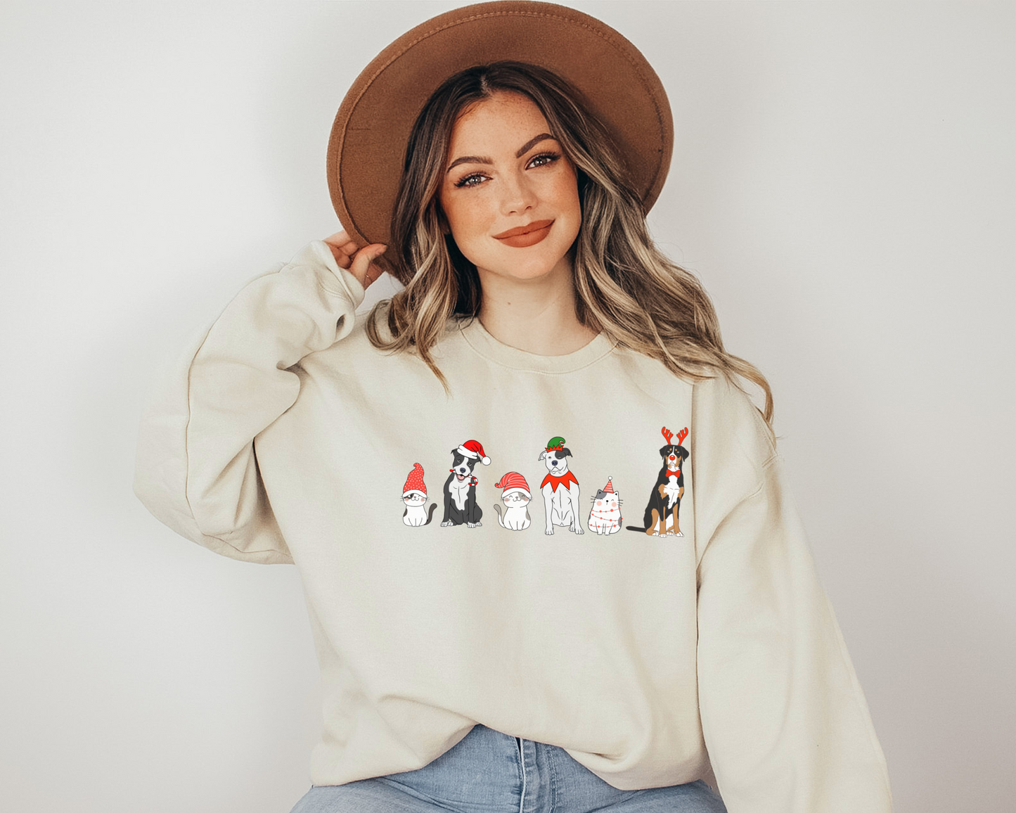 Festive Pets Sweatshirt