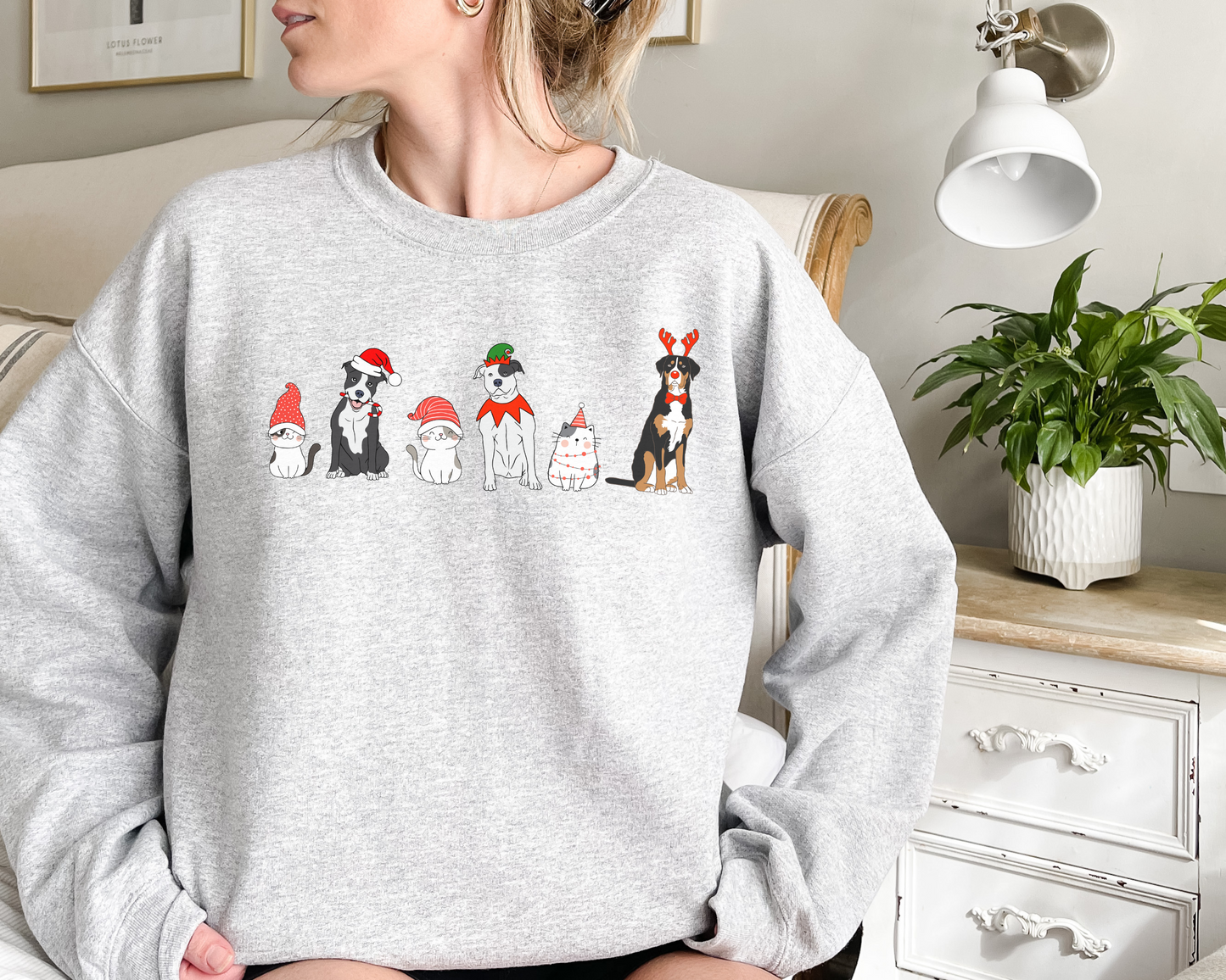 Festive Pets Sweatshirt