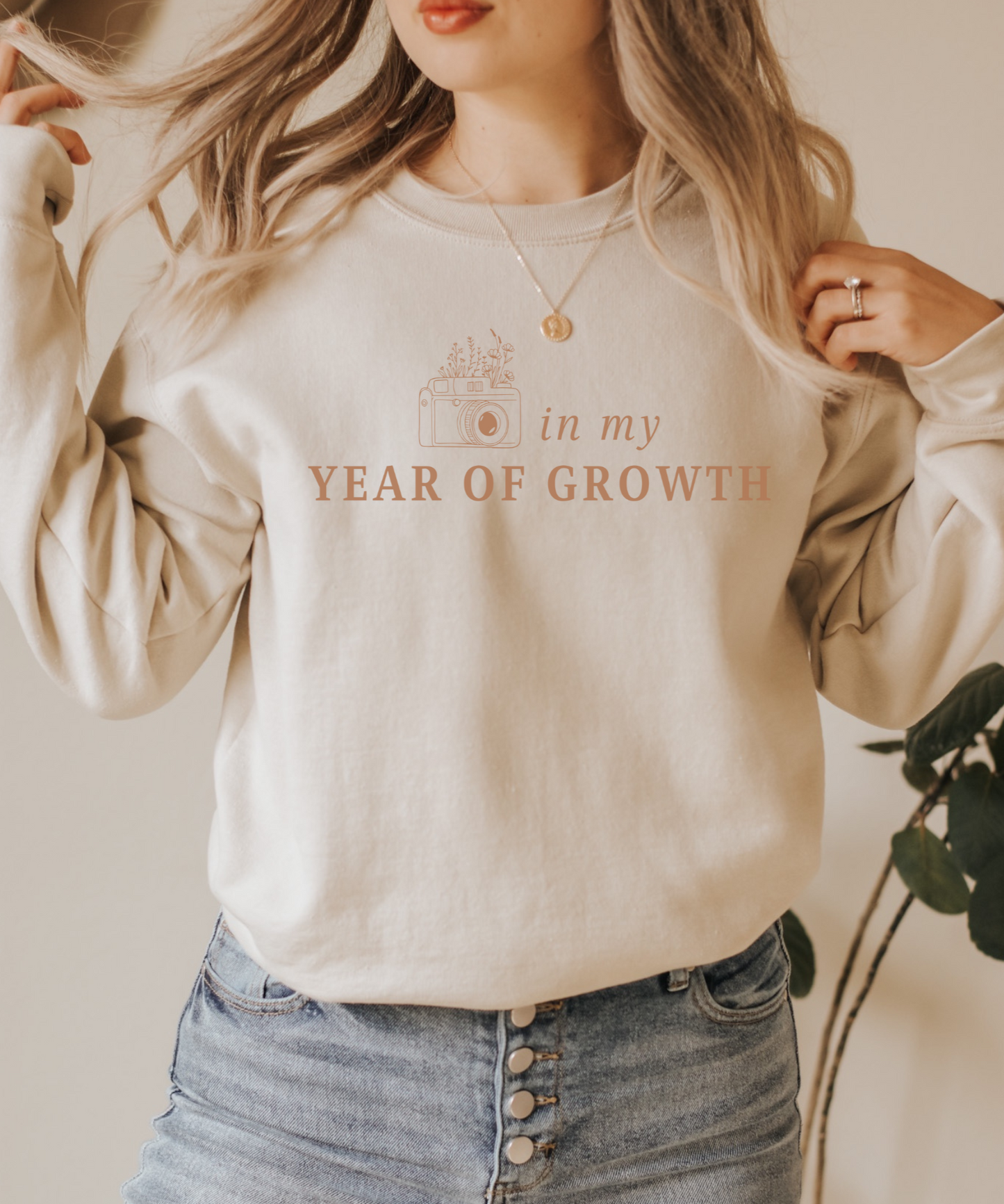 In My Year Of Growth Sweatshirt
