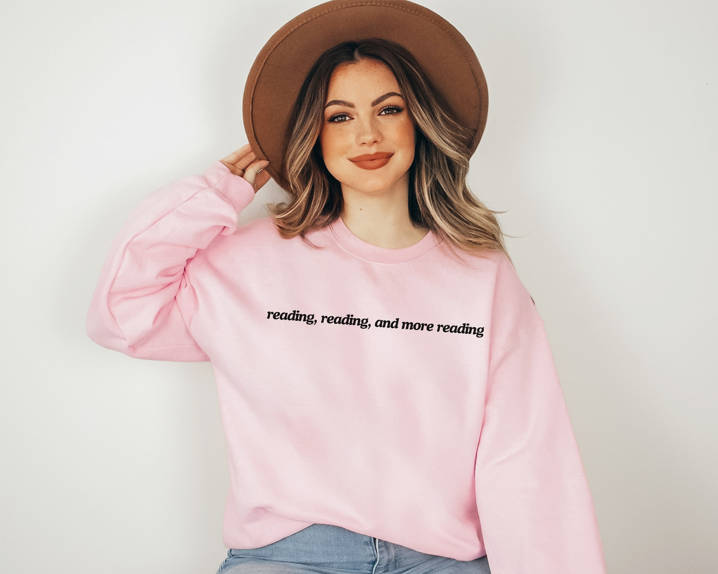 Reading, Reading, and More Reading Sweatshirt