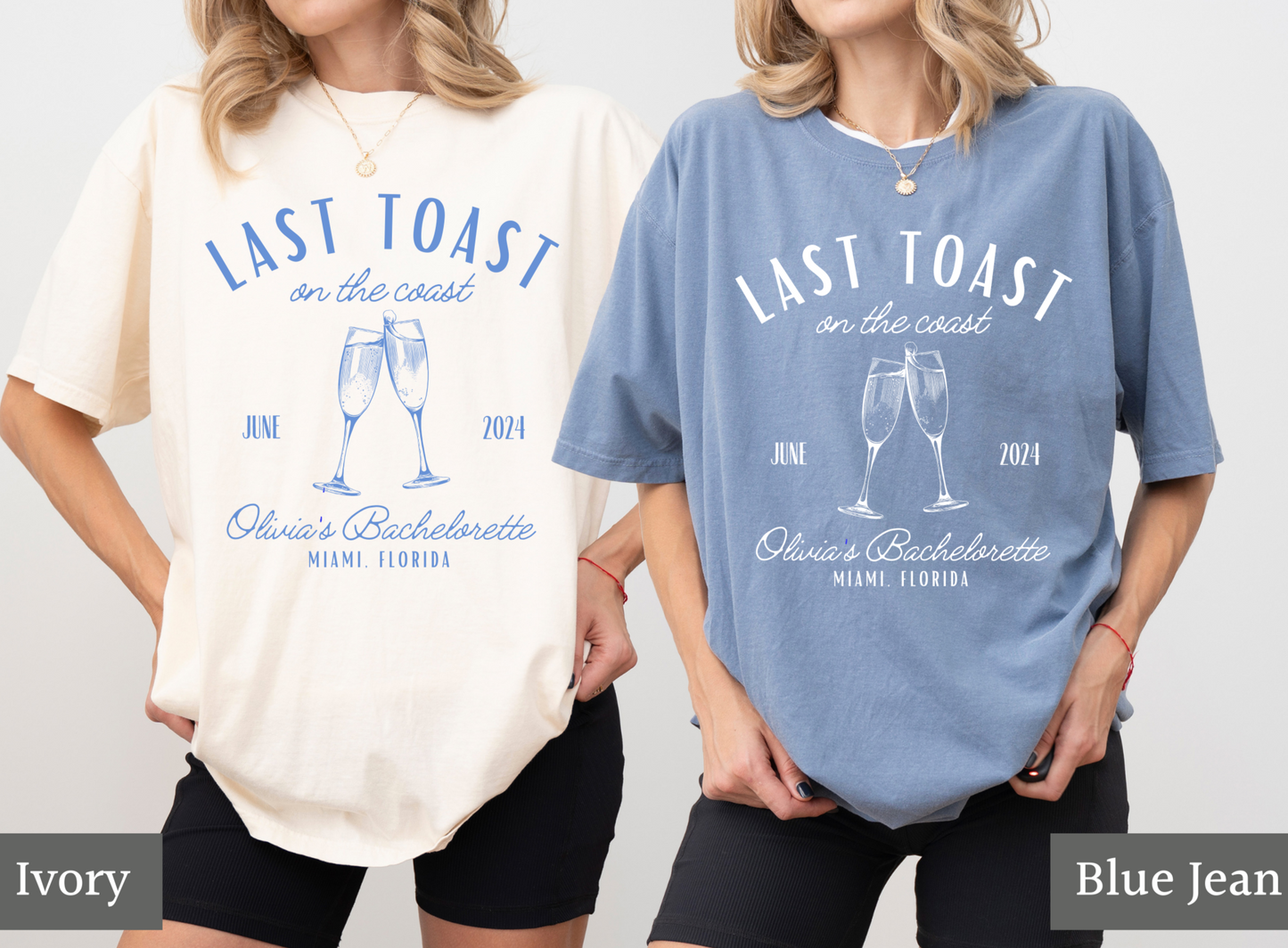 Last Toast on the Coast Bachelorette Shirt