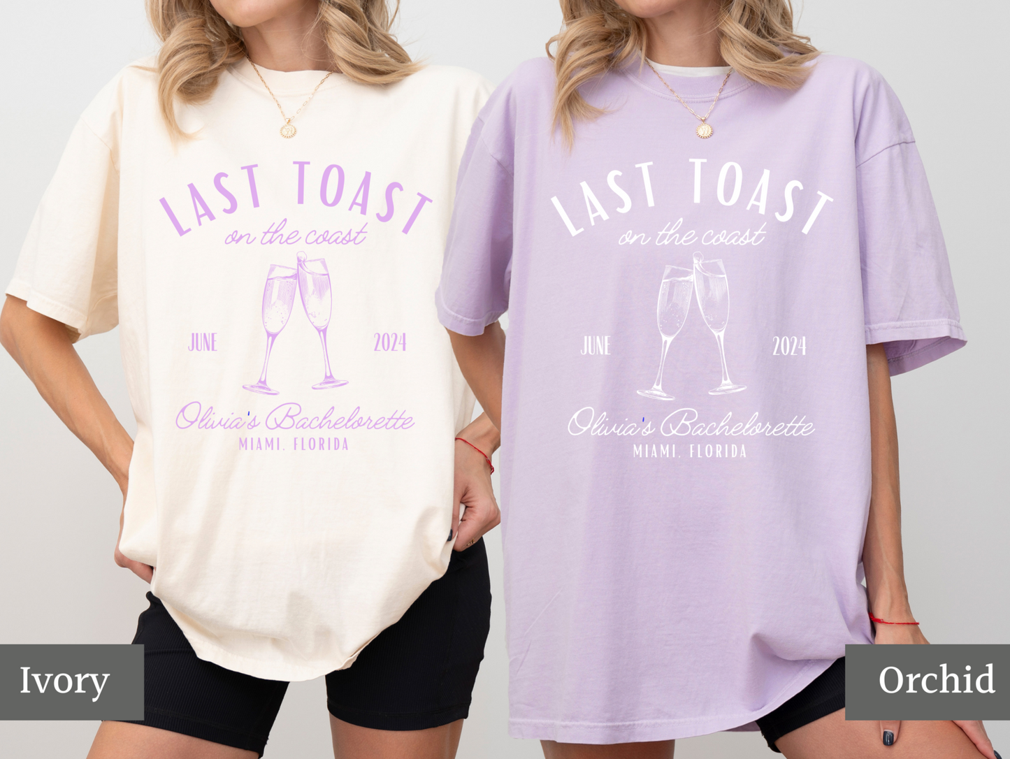 Last Toast on the Coast Bachelorette Shirt