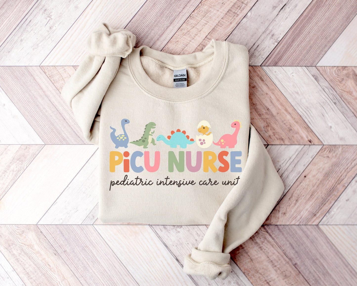 Dinosaur PICU Nurse Sweatshirt