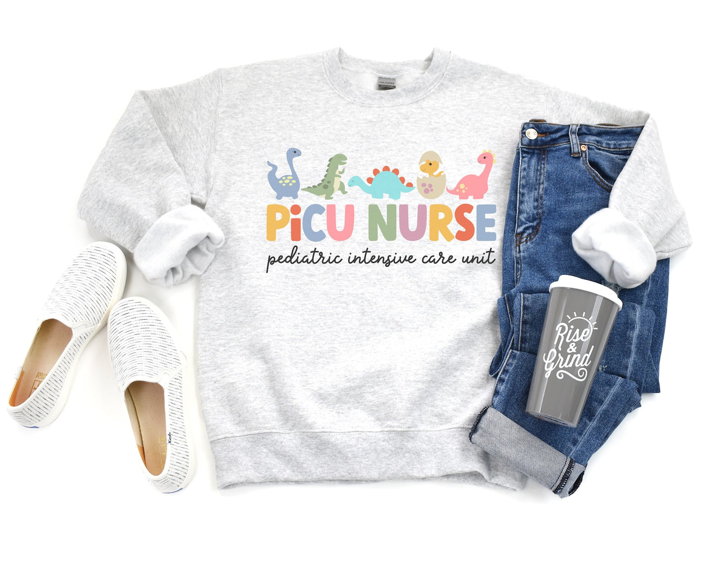 Dinosaur PICU Nurse Sweatshirt
