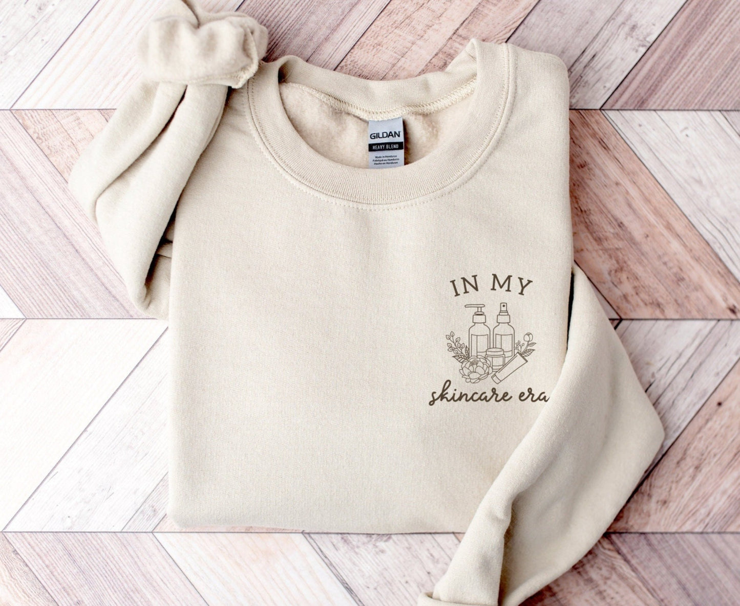 In My Skincare Era Sweatshirt, Gift for Esthetician, Skin Therapist Crewneck Sweater, Cute Esthetician Shirt, Skinfluencer Tshirt