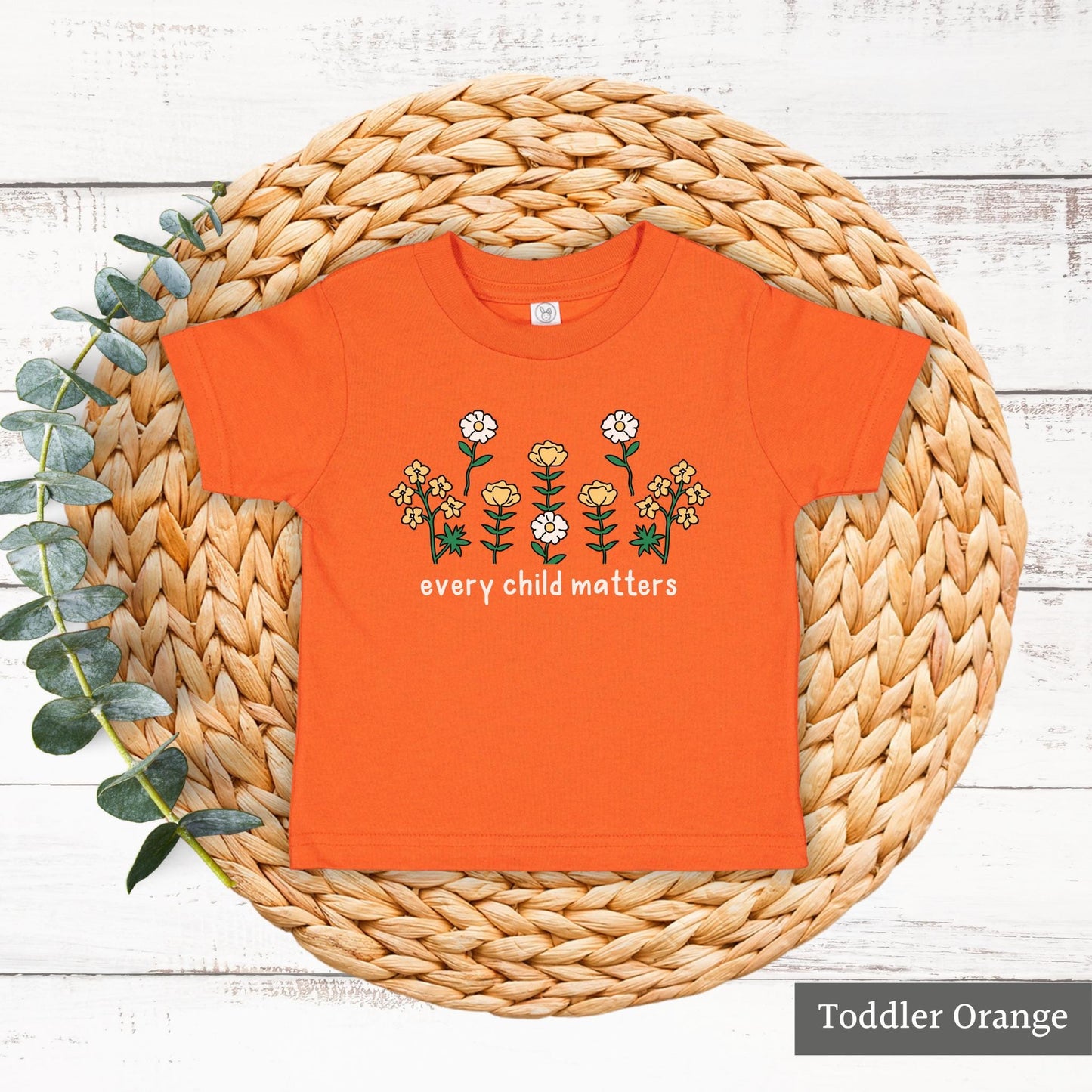 Portion Donated! Every Child Matters Shirt, Orange Shirt Day 2024, Flowers Teacher Tee, Indigenous Residential Schools Awareness