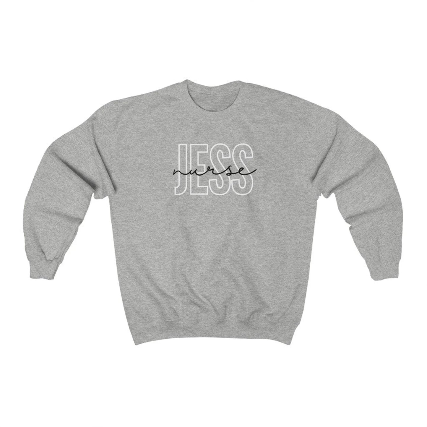 Custom Name Nurse Sweatshirt