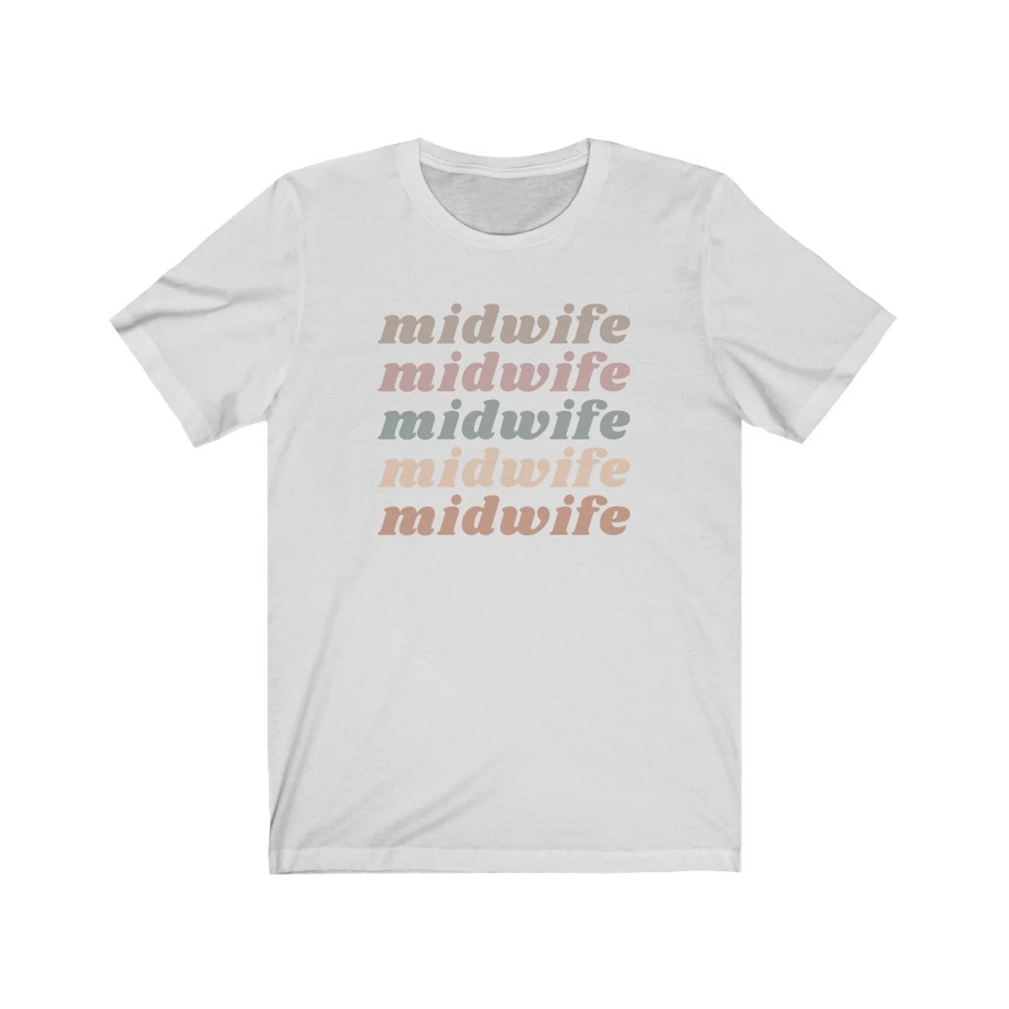 Light Retro Midwife Tee