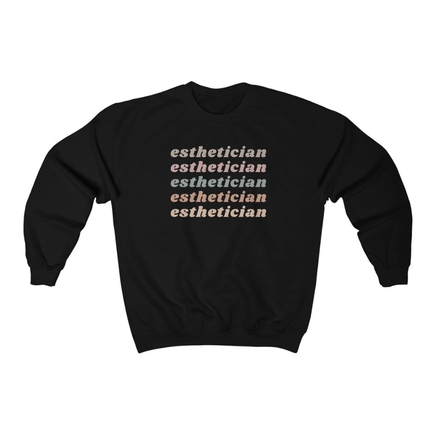 Light Retro Esthetician Sweatshirt