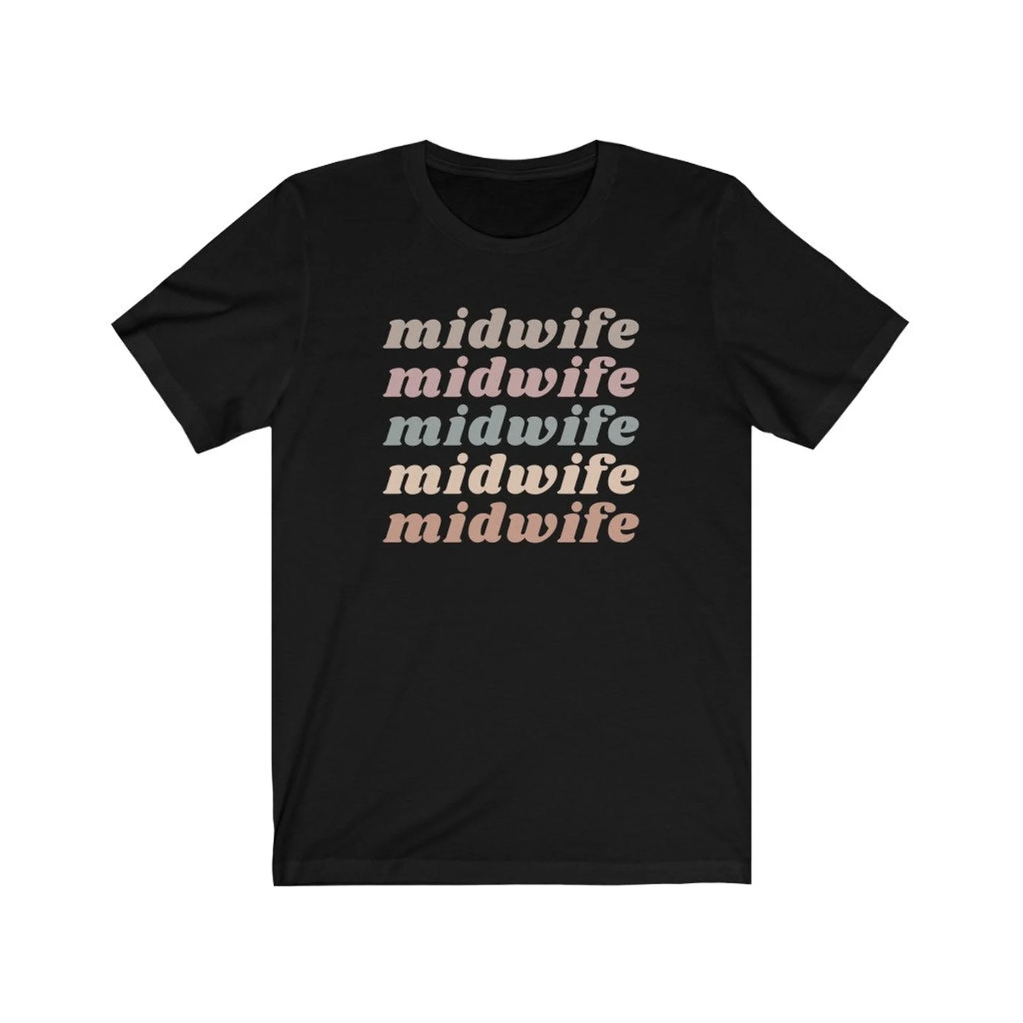 Light Retro Midwife Tee