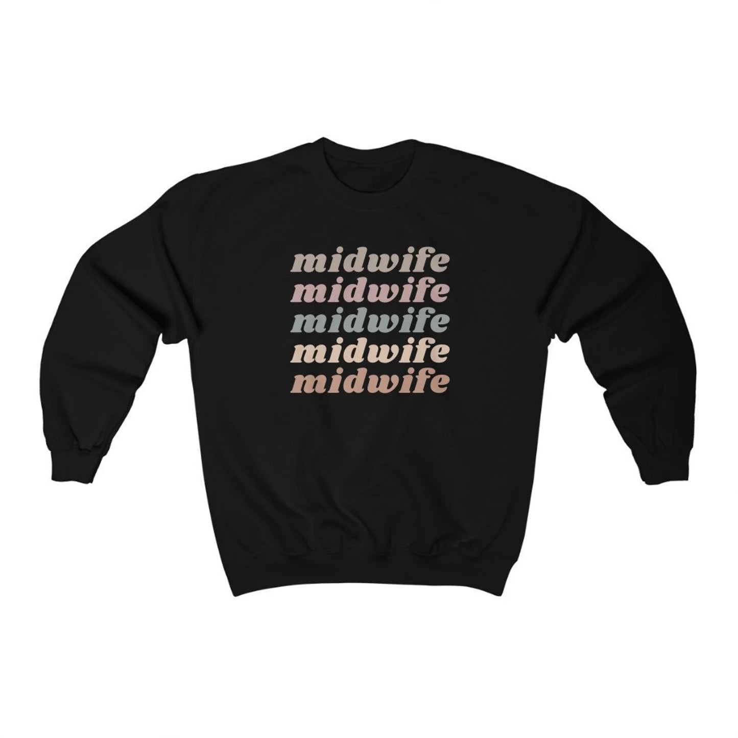 Light Retro Midwife Sweatshirt