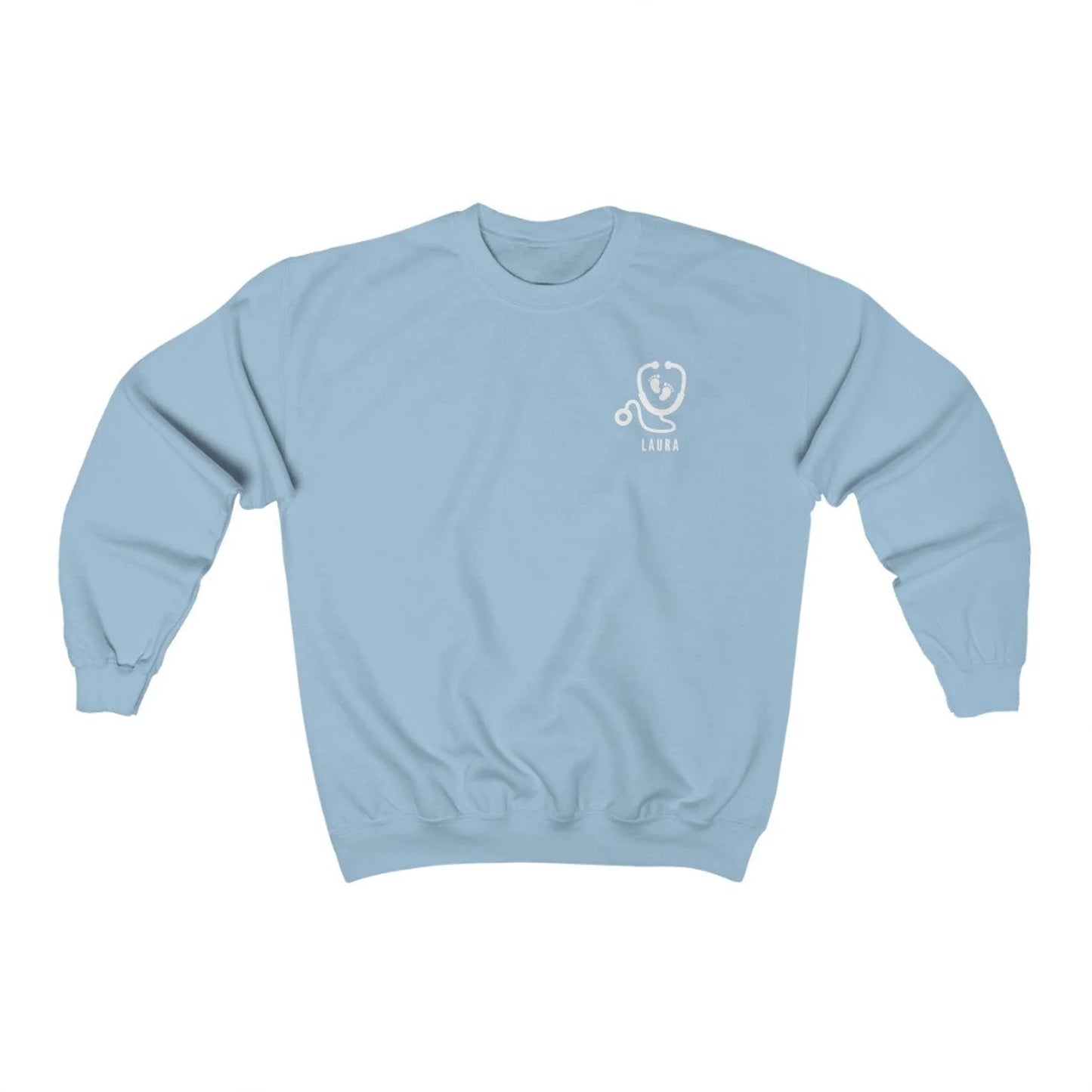 Custom Name Stethoscope Sweatshirt