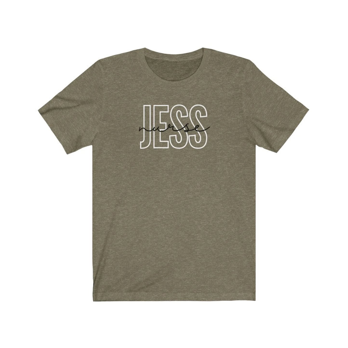 Custom Name Nurse Tee