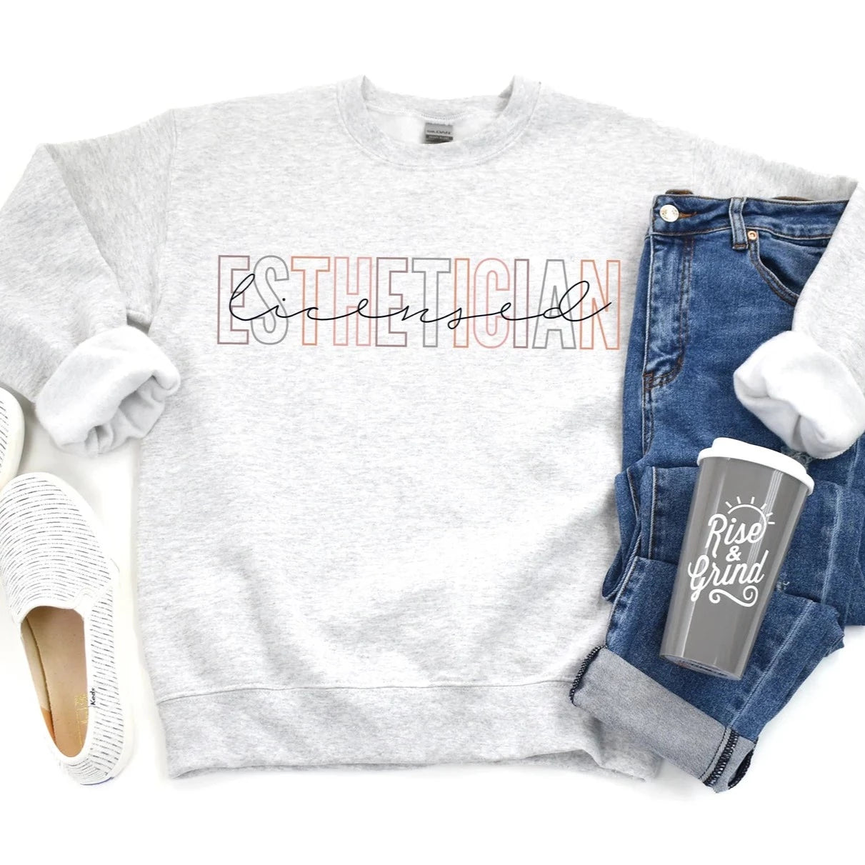 Colorful Esthetician Sweatshirt