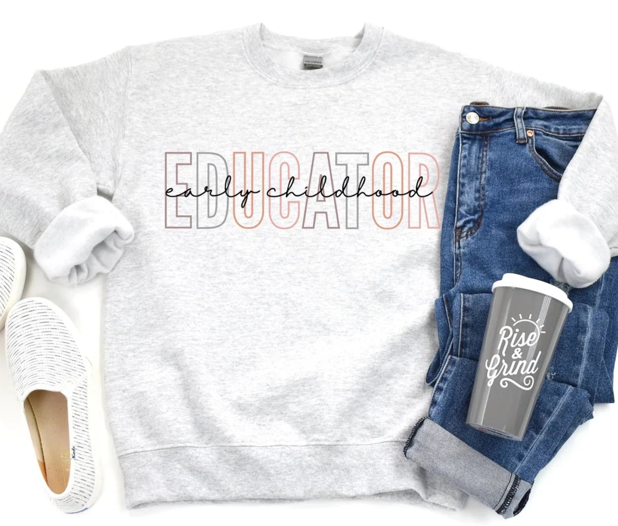 Colorful Early Childhood Educator Sweatshirt