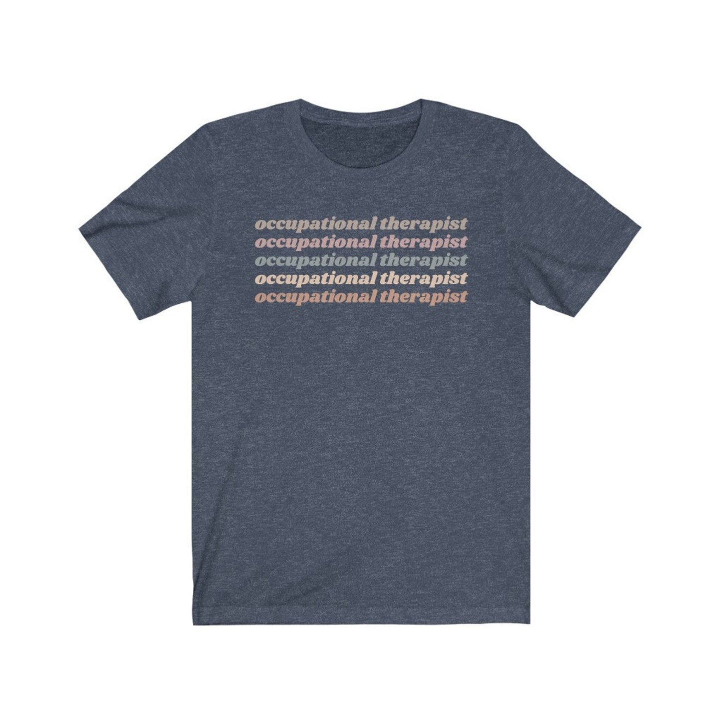 Light Retro Occupational Therapist Tee