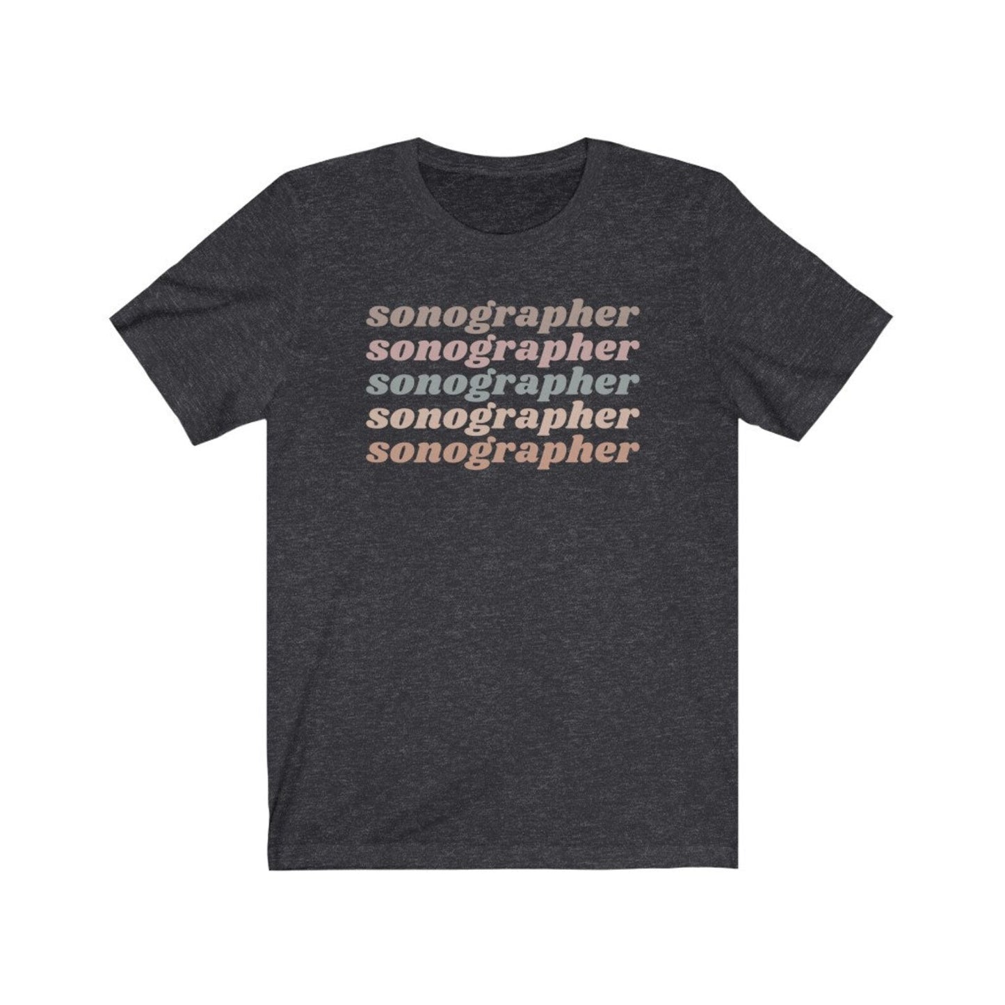 Light Retro Sonographer Tee