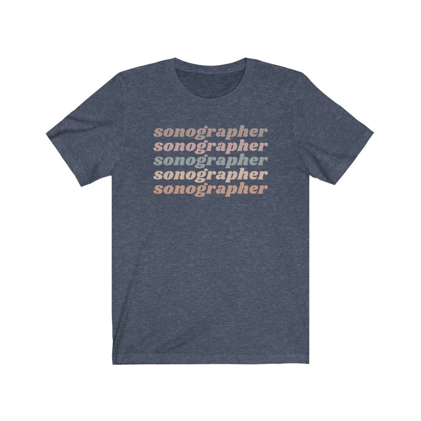 Light Retro Sonographer Tee
