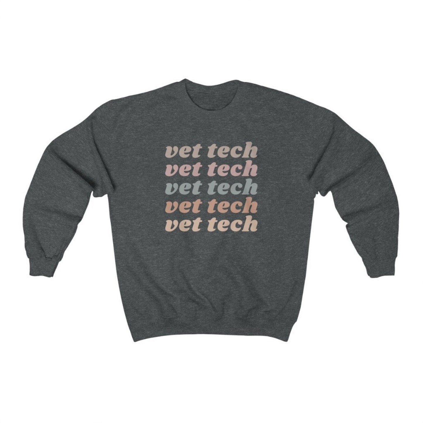Light Retro Vet Tech Sweatshirt