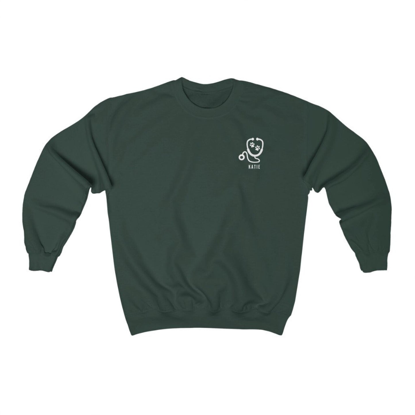 Custom Name Stethoscope Sweatshirt