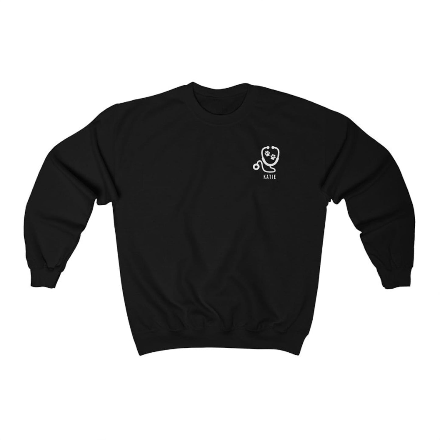 Custom Name Stethoscope Sweatshirt