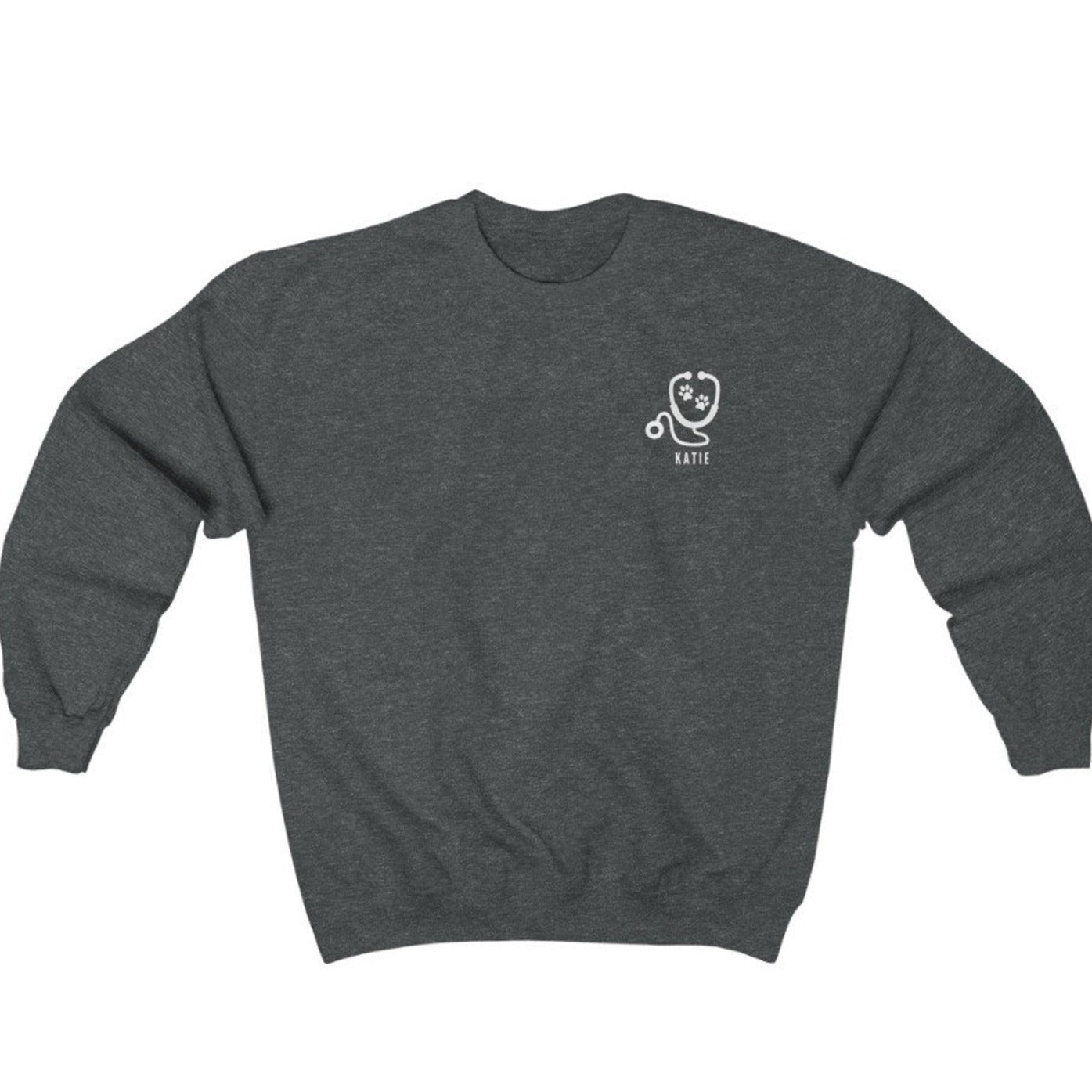 Custom Name Stethoscope Sweatshirt