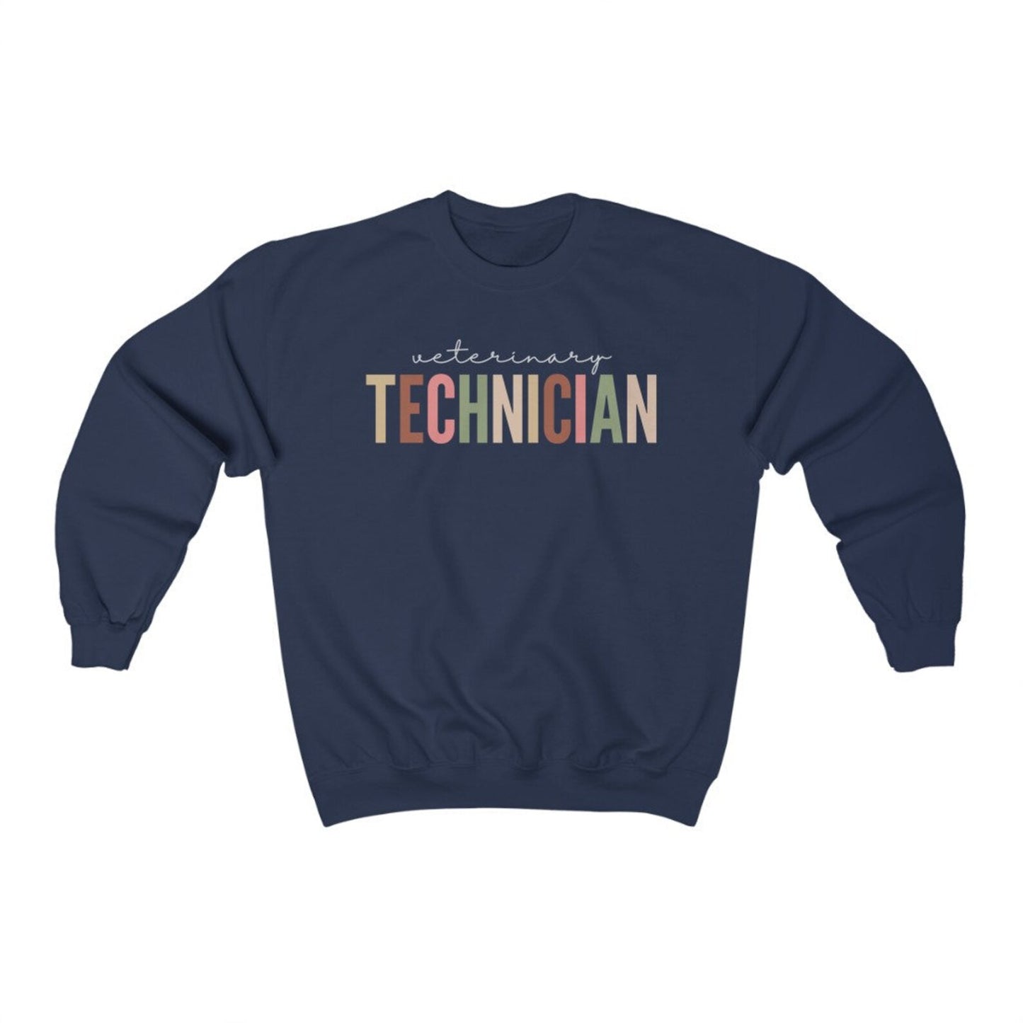 Pastel Veterinary Technician Sweatshirt