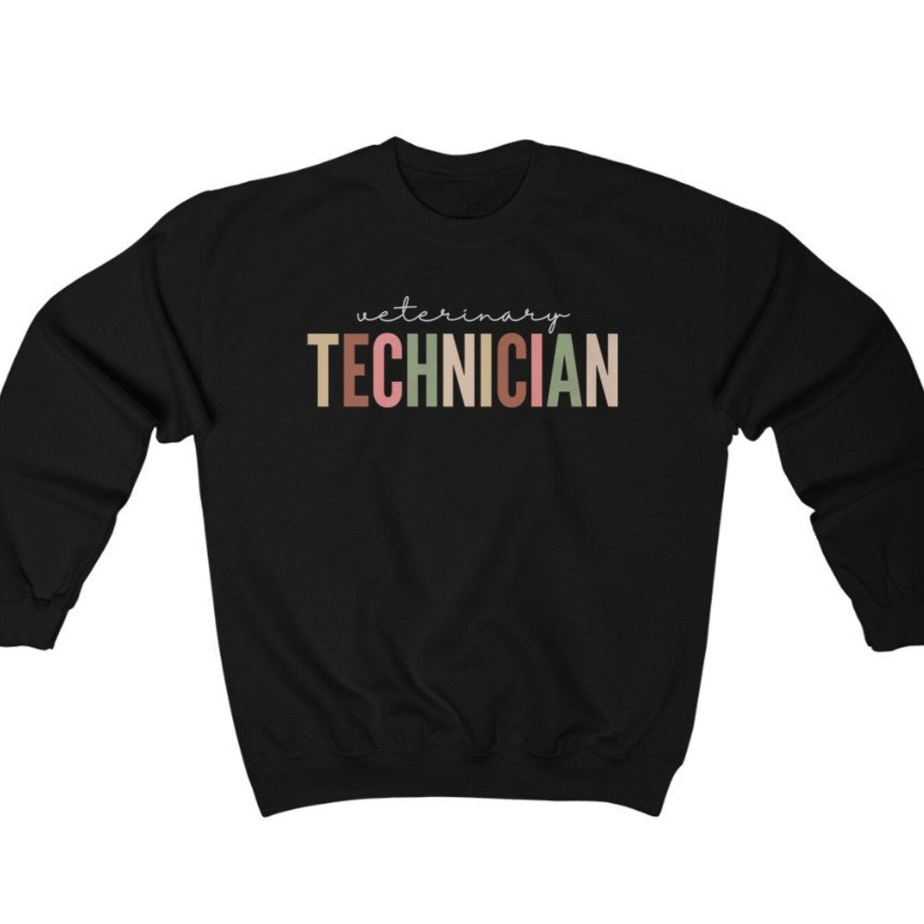 Pastel Veterinary Technician Sweatshirt