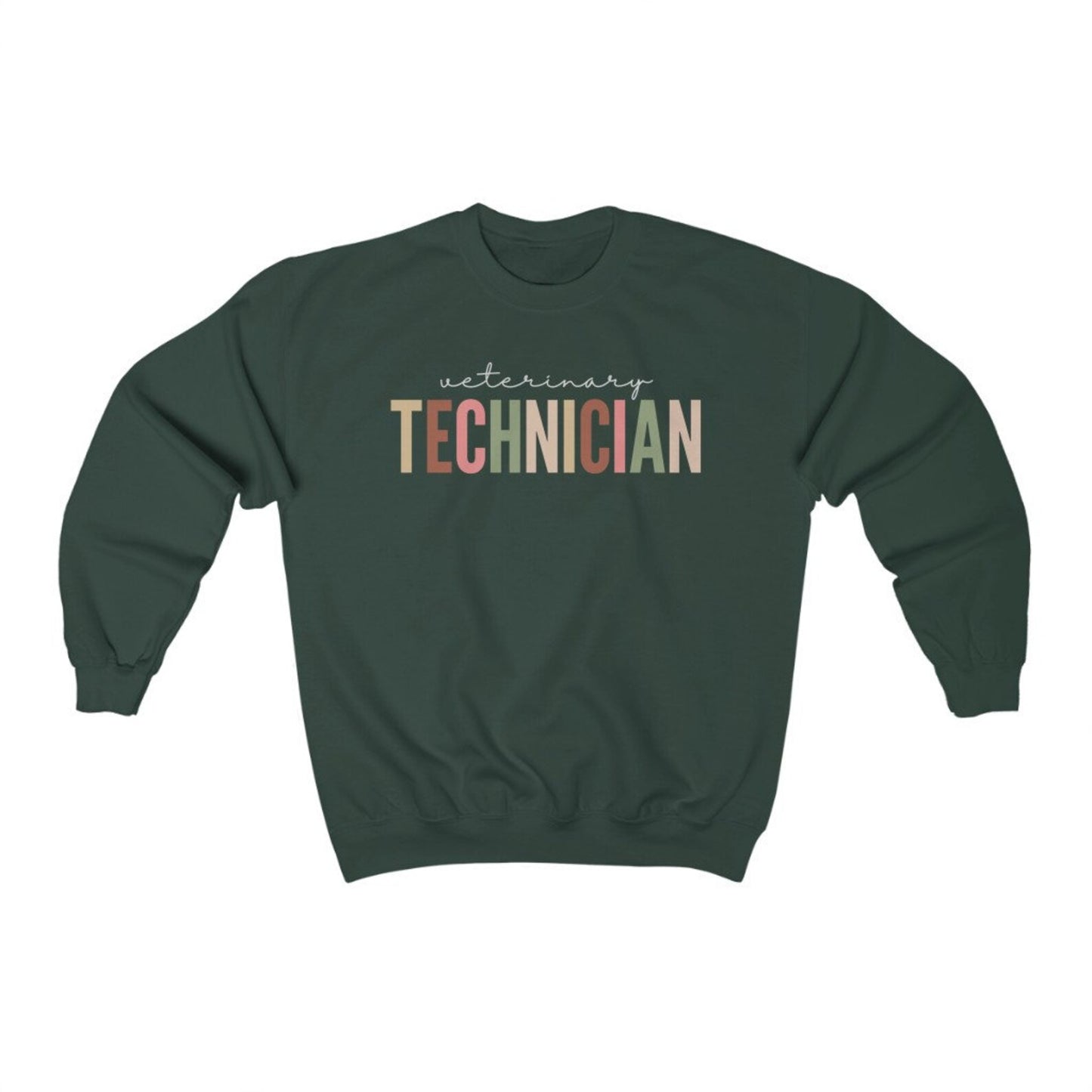Pastel Veterinary Technician Sweatshirt