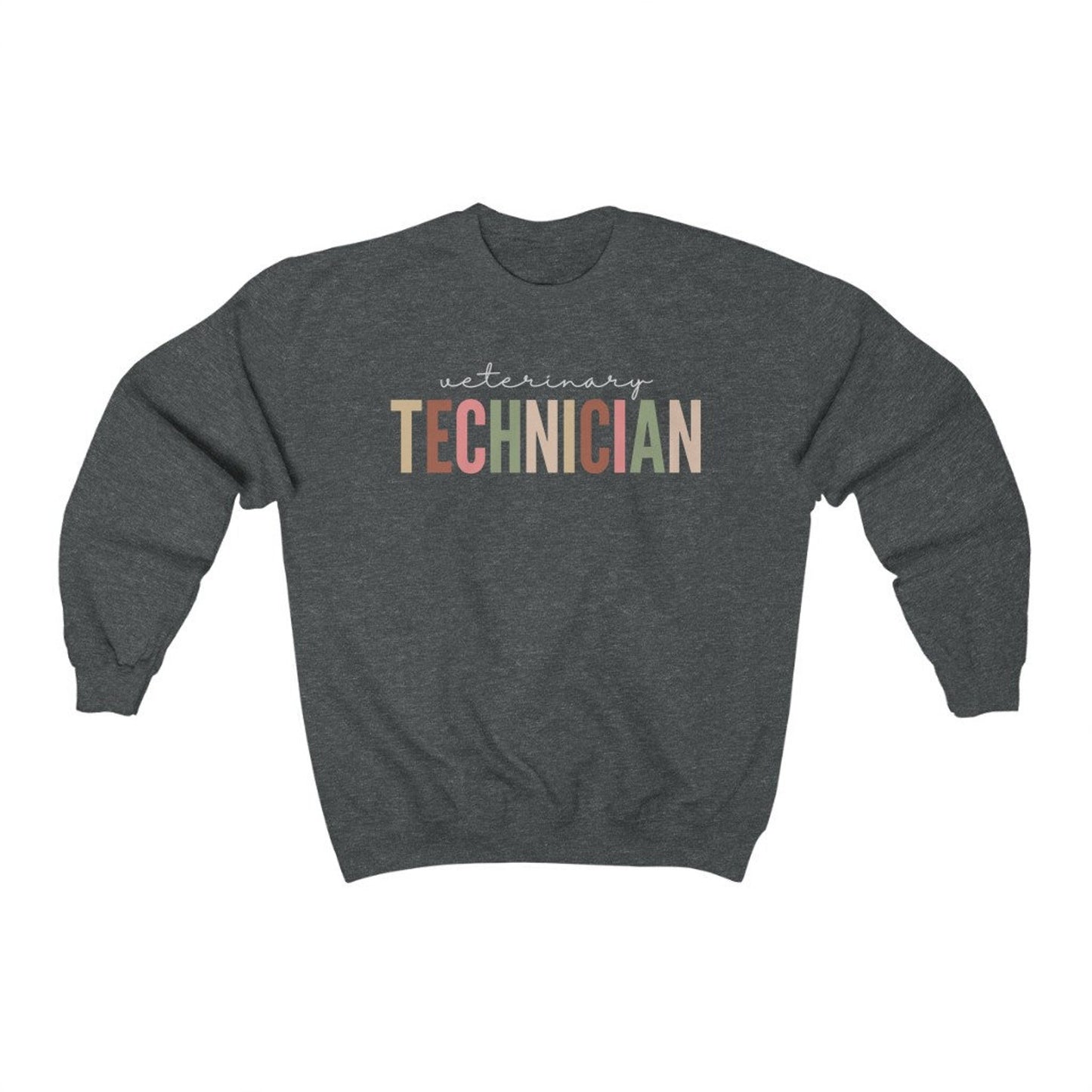 Pastel Veterinary Technician Sweatshirt