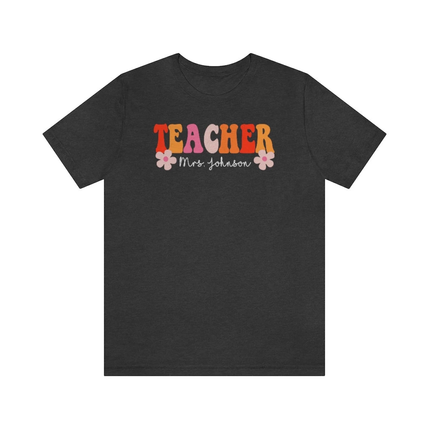 Custom Retro Teacher Tee