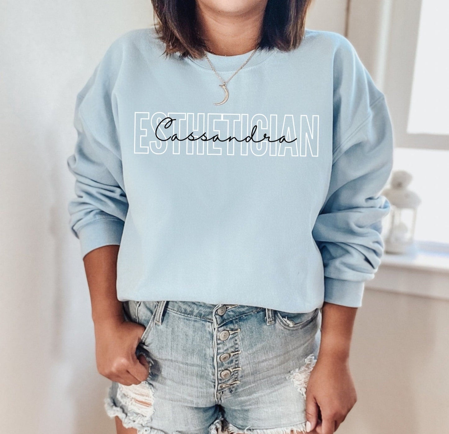 Classic Custom Esthetician Sweatshirt