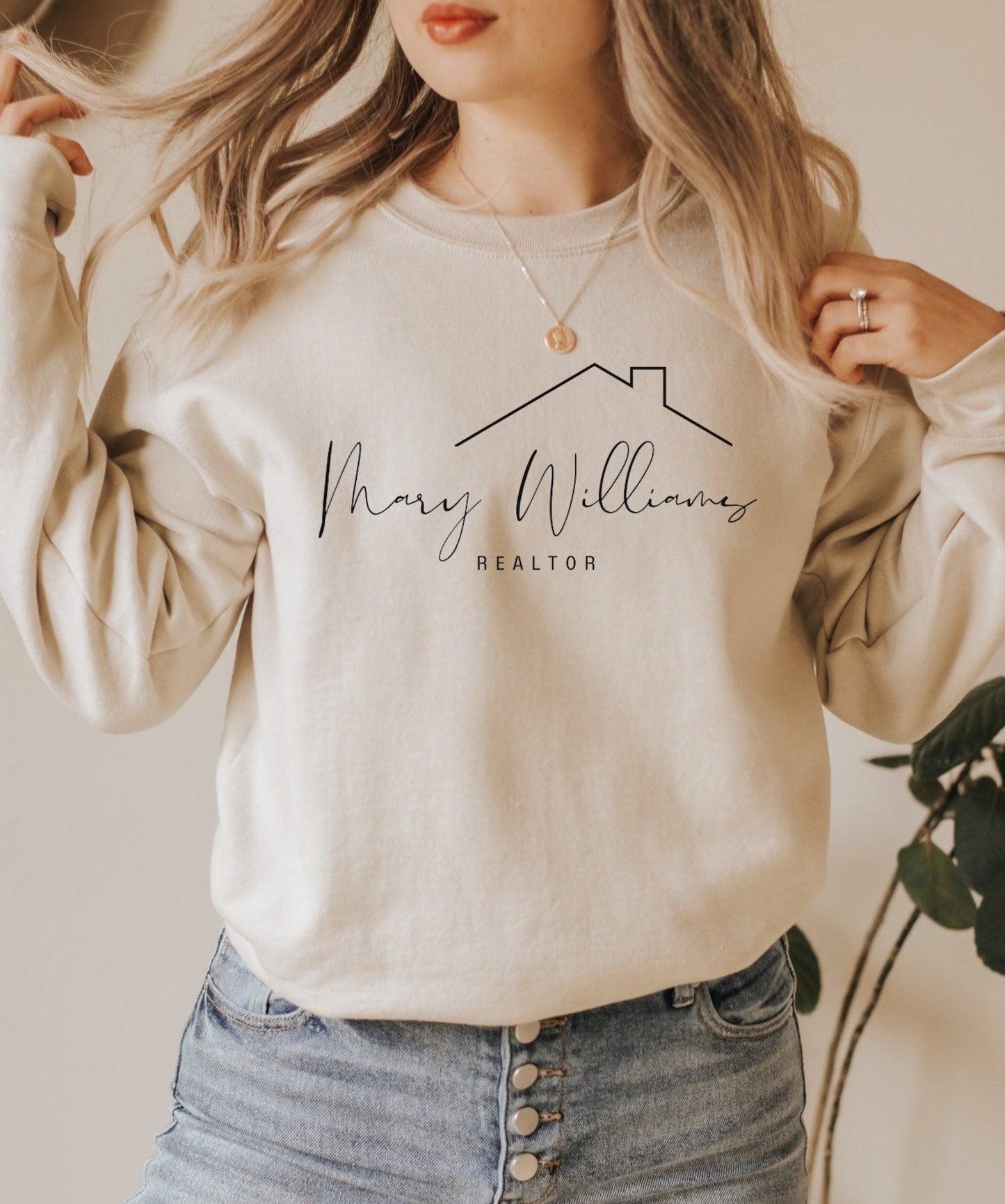 Custom Name Realtor House Sweatshirt