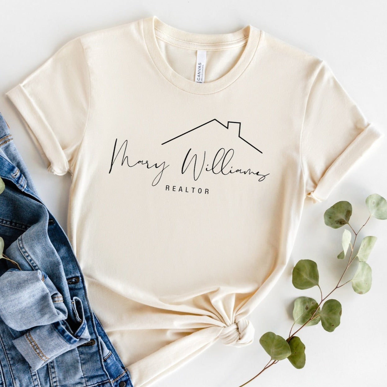 Custom Name Realtor House Tee