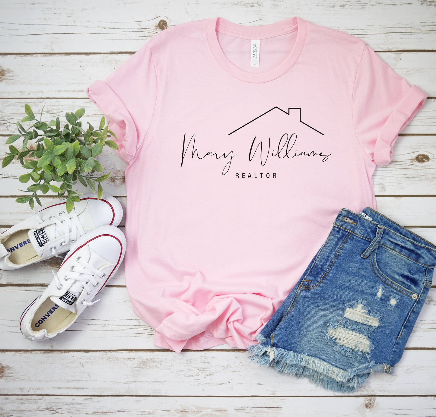 Custom Name Realtor House Tee