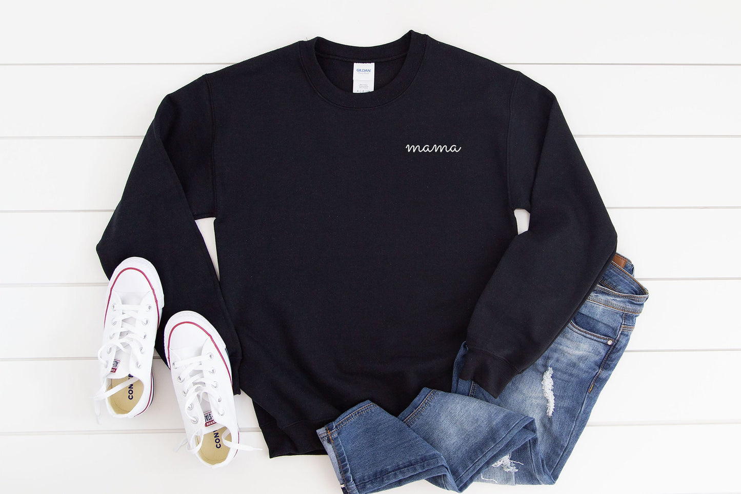 Mama Sweater, Gift for Mom, Graphic Crewneck, New Mom Shirt, New Mommy Gift, Baby Shower Gift, Mothers Day Gift, Personalized Sweatshirt