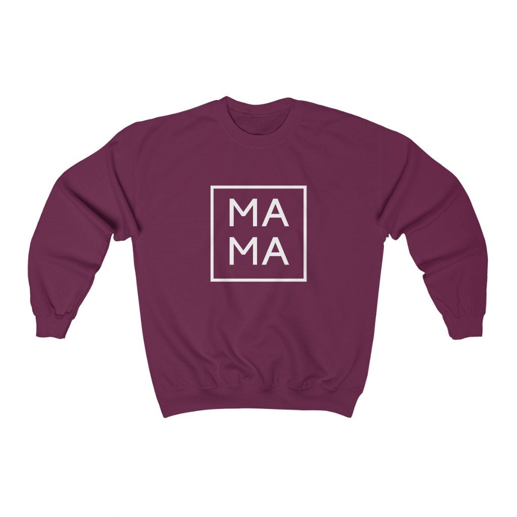 Mama Sweater, Mom Sweatshirt, Graphic Crewneck, New Mom Shirt, New Mommy Gift, Baby Shower Present, Mothers Day Gift, Comfy Pullover