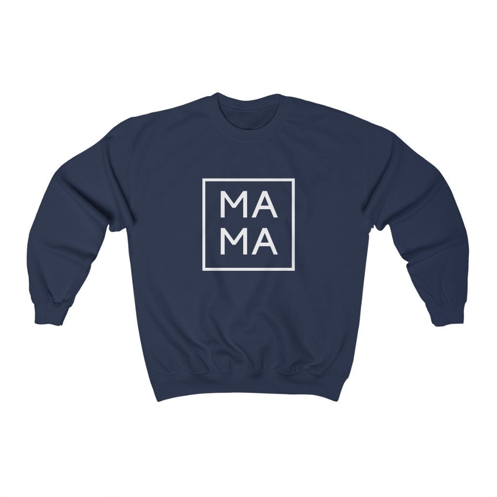 Mama Sweater, Mom Sweatshirt, Graphic Crewneck, New Mom Shirt, New Mommy Gift, Baby Shower Present, Mothers Day Gift, Comfy Pullover