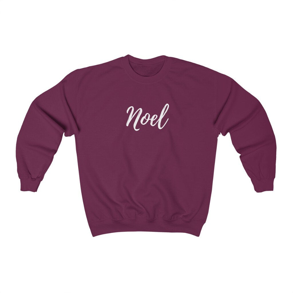 Noel Sweatshirt, Cute Xmas Jumper, Ugly Christmas Sweater, Holiday Crewneck, Christmas Party Shirt, Christmas Gift, Cozy Oversized Pullover